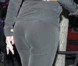 Le nouveau fessier de Mariah Carey, à Aspen, le 30 décembre 2011