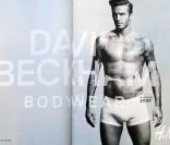 David Beckham exhibe ses tatouages et son corps musclé pour <em>David Beckham Bodywear</em>, ligne de sous-vêtements en collaboration avec H&M.<br />