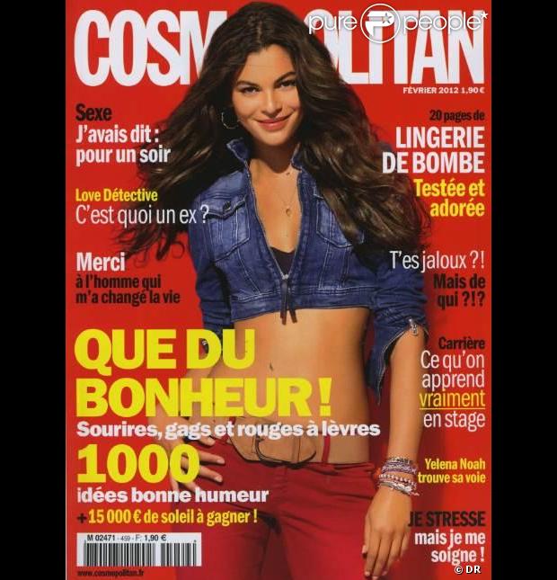 Une du magazine Cosmopolitan avec Yelena Noah