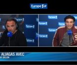 Nikos reçoit Anthony Delon dans la matinale de Bruce Toussaint sur Europe 1