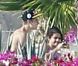 Justin Bieber et sa petite amie, Selena Gomez, à Cabo San Lucas au Mexique, le samedi 7 janvier 2012.