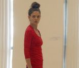Katie Holmes lors d\'un cours de danse à New York le 30 décembre 2011