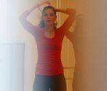 Katie Holmes lors d\'un cours de danse à New York le 30 décembre 2011