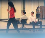 Katie Holmes lors d\'un cours de danse à New York le 30 décembre 2011