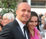 Billy Zane et sa compagne Jasmina, le 19 mai 2010 à Cannes 