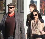 Billy Zane et sa compagne Jasmina, enceinte, en janvier 2011 à Los Angeles