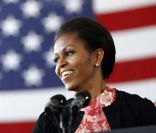 Michelle Obama à Fort Bragg (Caroline du Nord), le 14 décembre 2011.