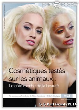 Kimberly Wyatt pour la PeTA