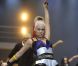 Kimberly Wyatt et son groupe Her Majesty & the Wolves à Birmingham, le 2 décembre 2011
