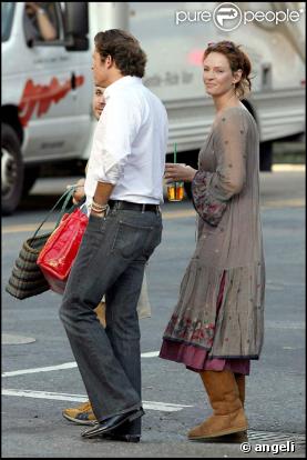 Uma Thurman et son compagnon Arpad Busson