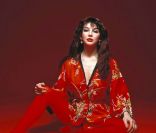 Kate Bush aux États-Unis en 1980.