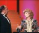 Rosy Varte et Jean-Marc Thibault à la cérémonie des 7 d'or, en 1987.