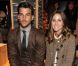 Olivia Palermo et son petit ami Huebl Johannes assistaient du premier rang au défilé Ermenegildo Zegna à Milan, le 14 janvier 2012.