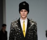 Défilé Frankie Morello automne-hiver 2012 à Milan. 