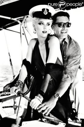 Amber Heard rempile avec Guess pour la campagne printemps-été 2012.