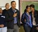Barack, Michelle et Malia Obama : Ouvriers d'un jour pour un moment d'émotion