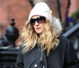 Sarah Jessica Parker, lookée très confortable à New York, le 17 janvier 2012.
