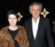  Christine Angot et Bernard-Henri Lévy lors de la remise du prix Saint-Germain à Paris le 18 janvier 2012 
 &nbsp; 