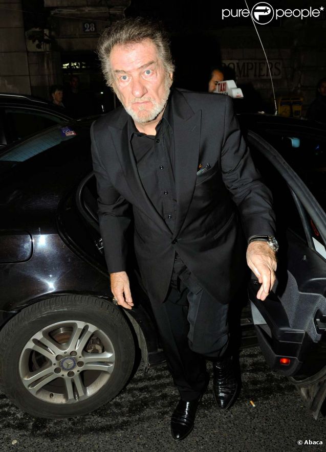Eddy Mitchell à Paris le 27 septembre 2010.
