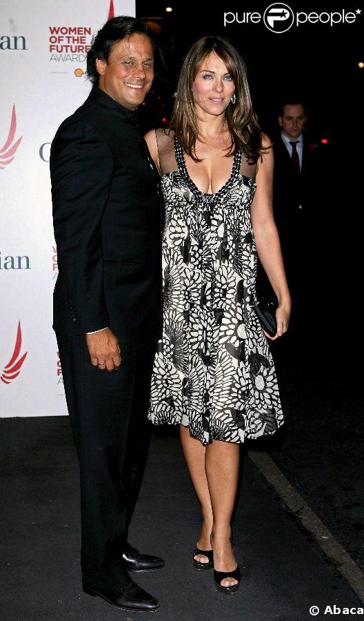 Elizabeth Hurley et son mari Arun Nayar