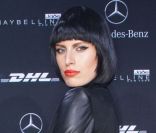 Le mannequin tchèque Karolina Kurkova assiste au défilé Guido Maria Kretschmer à Berlin, le 19 janvier 2012.