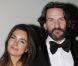 Frédéric Beigbeder et sa compagne Lara lors de l'avant-première de L'amour dure trois ans à Paris le 7 janvier 2012
