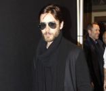 Le chanteur/acteur Jared Leto a traversé le Rhin pour assister au show Kris Van Assche à Paris, le 20 janvier 2012.