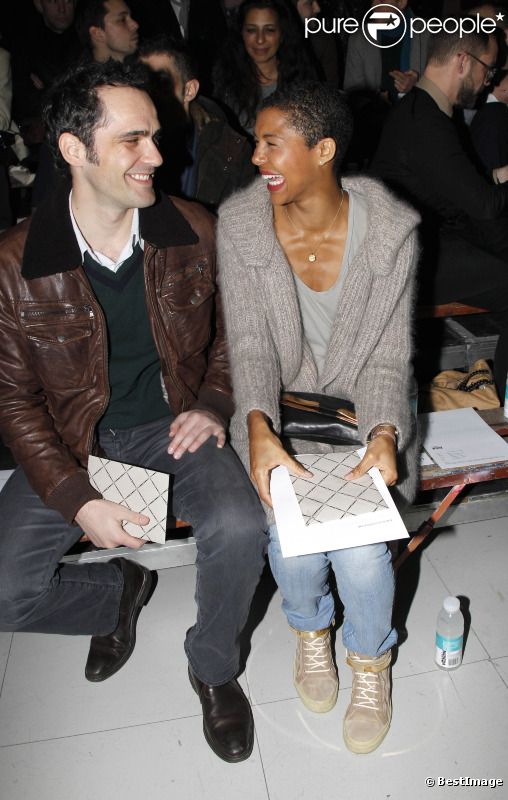 Rasha Bukvic et Ayo à Paris, le 20 janvier 2012.
