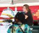 Laura Dekker, plus jeune navigatrice a avoir fait le tour du monde à la voile en solitaire, à 16 ans et quelques jours, accoste à Saint-Martin le 21 janvier 2012