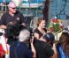 Laura Dekker, plus jeune navigatrice a avoir fait le tour du monde à la voile en solitaire, à 16 ans et quelques jours, accoste à Saint-Martin le 21 janvier 2012