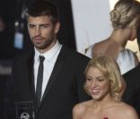 Shakira et Gerard Piqué le 9 janvier 2012 à Zurich