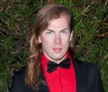 Le créateur Christophe Guillarmé assistait au dixième Dîner De La Mode contre le Sida à Paris, le 26 janvier 2012.