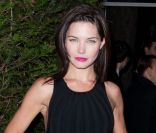 Delphine Chanéac au dixième Dîner De La Mode contre le Sida à Paris, le 26 janvier 2012.