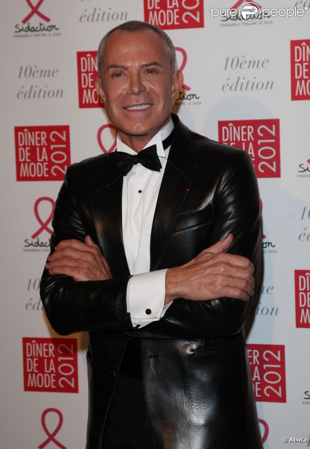 Le créateur Jean-Claude Jitrois à Paris, le 26 janvier 2012.