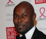Jimmy Jean-Louis au dixième Dîner De La Mode contre le Sida à Paris, le 26 janvier 2012.