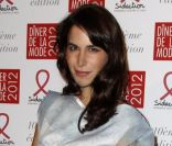 Caroline Sieber au dixième Dîner De La Mode contre le Sida à Paris, le 26 janvier 2012.
