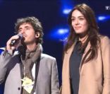 Mickaël Miro et Sofia Essaïdi lors des répétitions pour les NRJ Music Awards, le 28 janvier sur TF1