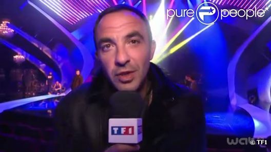 Nikos lors des répétitions pour les NRJ Music Awards, le 28 janvier sur TF1