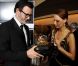 Michel Hazanavicius et sa compagne Bérénice Bejo lors des Directors Guild Awards, le 28 janvier 2012 à Los Angeles