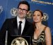 Michel Hazanavicius et sa compagne Bérénice Bejo lors des Directors Guild Awards, le 28 janvier 2012 à Los Angeles