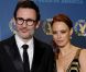 Michel Hazanavicius et sa compagne Bérénice Bejo lors des Directors Guild Awards, le 28 janvier 2012 à Los Angeles