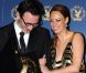 Michel Hazanavicius et Bérénice Bejo lors des Directors Guild Awards, le 28 janvier 2012 à Los Angeles