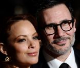 Michel Hazanavicius et sa compagne Bérénice Bejo lors des Directors Guild Awards, le 28 janvier 2012 à Los Angeles