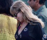 Elsa Pataky à Saint-Barthélemy, le 19 janvier 2012.