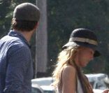Blake Lively et Ryan Reynolds en balade à la Nouvelle-Orléans, le 21 janvier 2012.