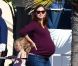 Jennifer Garner, si près de l'accouchement, emmène ses filles à la plage