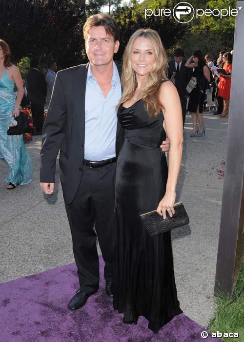 Charlie Sheen et Brooke Mueller, jeunes mariés au Chrysalis Butterfly Ball