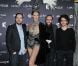 L'équipe de  Bref  aux Globes de Cristal, au Lido, le 6 février 2012.