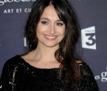 Marie Gillain aux Globes de Cristal, au Lido, le 6 février 2012.