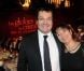 Didier Quillot et Louisa Morin aux Globes de Cristal, au Lido, le 6 février 2012.